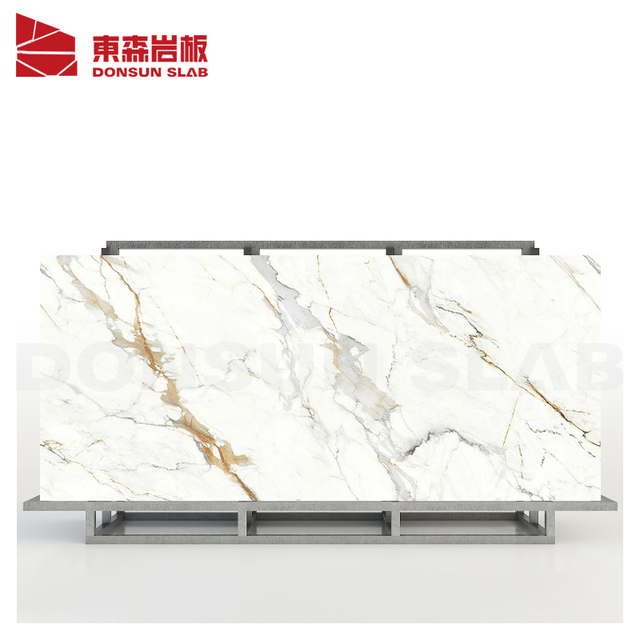 Large Format Porclane Calacatta Viola Large Format Tiles With Gold Veins Polished Porcelain Tiles