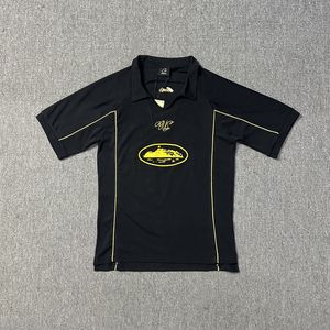 Corteiz Merek Fashion Jalanan Eropa Amerika Kaos Olahraga Musim Panas Katun Bernapas Pendek Longgar Bermotif Unisex - Product Image 3
