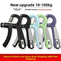 Entraîneur de préhension électronique portable en PP avec compteur, réglable, pour la rééducation des doigts et le fitness, modèle WLQ-01 (Zhejiang)