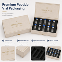 Boîte cadeau de luxe avec logo personnalisé, fermeture magnétique, boîte en carton rigide pour emballer de petites bouteilles