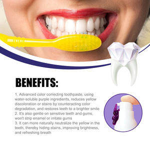 High Quality <strong>Colour</strong> <strong>Corrector</strong> Serum Teeth Whitening Purple <strong>Toothpaste</strong> - Product Image 3