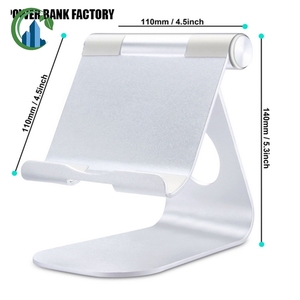 Free Shipping Foldable 270-Degree Rotation Aluminum Mobile <b>Phone</b> <b>Desk</b> <b>Holder</b> - Product Image 2