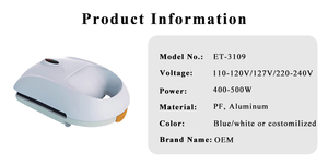 Mini <span class=keywords><strong>Sandwichera</strong></span> para una Rebanada, Máquina para Calentar Paninis para el Desayuno en Casa - Product Image 6