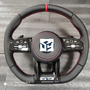 Volant en cuir de haute qualité forgé pour Mercedes-Benz Classe E <span class=keywords><strong>S</strong></span> <span class=keywords><strong>C</strong></span> G W205 W204 W212 W211 W213 E300 W218 - Product Image 5