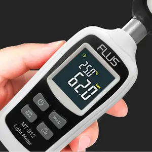 Giá cả tuyệt vời ánh sáng Meter Lux Meter màu LCD hiển thị với đèn nền đo lường cụ Lux luxmeter