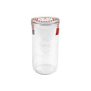 Weck rundrandglas stangenform 340ml #975 MIT 60mm RR-deckel - Product Image 1