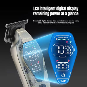 रेसुशी 1991 इलेक्ट्रिक कॉर्लेस हेयर ट्रिमर रिचार्जेबल पेशेवर बारबर हेयर कट विवरण ट्रिमर पेशेवर बाल - Product Image 6