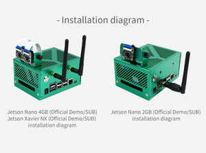 Boîtier en alliage d'aluminium NVIDIA JETSON pour Jetson Xavier NX TX2 NX 4GB B01 Orin nano Orin nx SUPER - Product Image 4