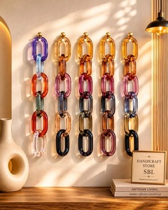 Cadena de Resina para Bolsos al por Mayor con Eslabones de Estilo Acrílico, Diseño Ligero y Múltiples Opciones de Color en Venta - Product Image 5