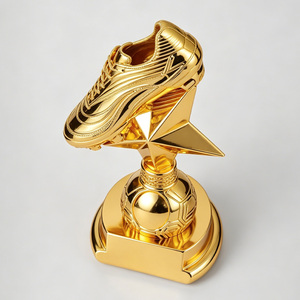 Trofeo de Fútbol de Resina Personalizado para la Liga de Campeones, Eventos Deportivos, Trofeo de Torneo de Resina - Product Image 3