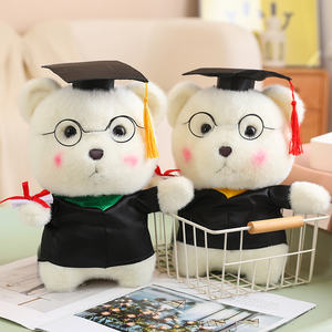 Personnalisation en gros <span class=keywords><strong>Docteur</strong></span> Diplômé ours en peluche jouet animal en peluche jouet - Product Image 2