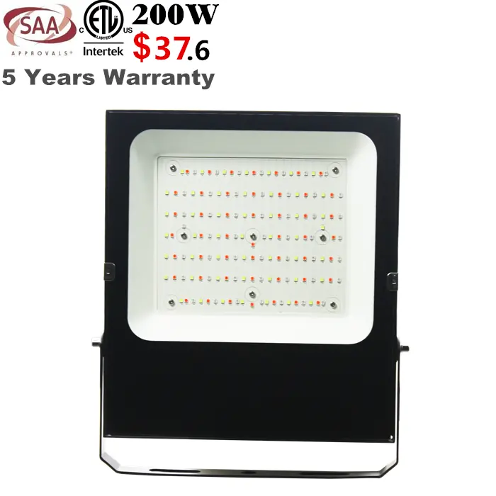 led floodlight manufacturer 150lm/watt 200watt ra>90 ra>80 high-power 100-277 volt flood light 200 w