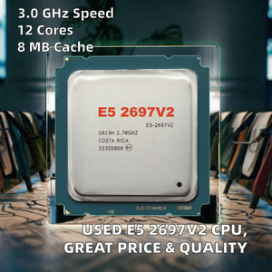 BESTPREIS Gebraucht für Xeon E5 <span class=keywords><strong>2697V2</strong></span> 12-Kern 3,0 GHz 22nm 8MB L3 Cache Desktop-CPU LGA 1151 64-Bit Neu im Tray - Product Image 2