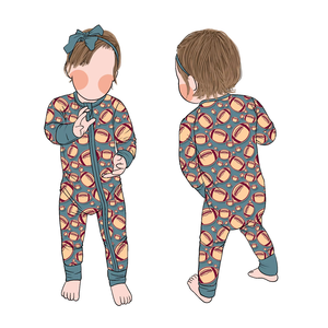 Little Glow Kid - Mono de Bambú para Bebé Recién Nacido, Manga Larga, con Etiqueta Impresa, para Niña - Product Image 2