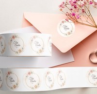 Rouleau d'étiquettes autocollantes thermiques imprimées 100x150 étiquettes personnalisées et emballage pour bocaux en verre de bouteille de shampooing cosmétique