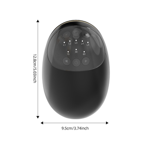 Dondolo per Neonati Senza Mani, Batteria 1800mAh 6H, 5 Velocità di Vibrazione, Rumore Bianco, LED, Timer Automatico, Tipo-C, Calmante per Bambini - Product Image 2