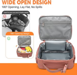 Sac à déjeuner matelassé et isolé, léger et mignon pour garçons, filles, adultes et enfants – Idéal pour le travail, les voyages et les pique-niques - Product Image 2