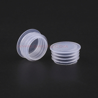 Bouchons de trou de vis en plastique transparents et étanches