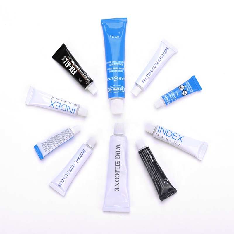 Keo Dán Keo Silicone Có Tính Axit WBG Đóng Gói Trong Ống Nhôm Nhỏ