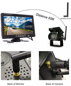 USB yeni kafalık 1080 ile 7 inç araba TV monitörü p araç DVD oynatıcı - Product Image 4