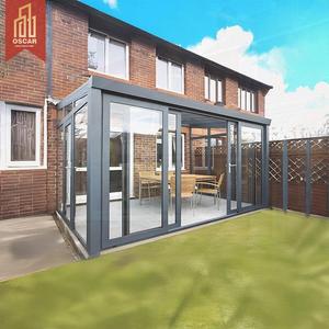 Diseño de Solárium Personalizado, Cubierta para Patio Exterior de Invierno con Elegante Vidrio Templado, Adecuada para Jardín, Balcón, <span class=keywords><strong>Terraza</strong></span>, Solárium - Product Image 1