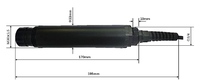 Capteur numérique de conductivité de l'eau Taijia, analyseur de conductivité en ligne, protocole RS-485 Modbus, protection IP68