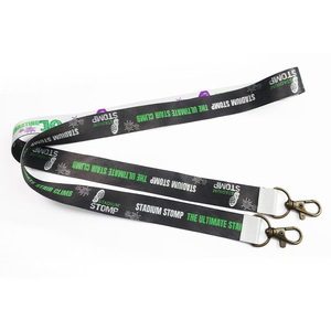 Cordons de <span class=keywords><strong>cou</strong></span> promotionnels imprimés sur mesure avec logo personnalisé, en polyester par sublimation - Product Image 4