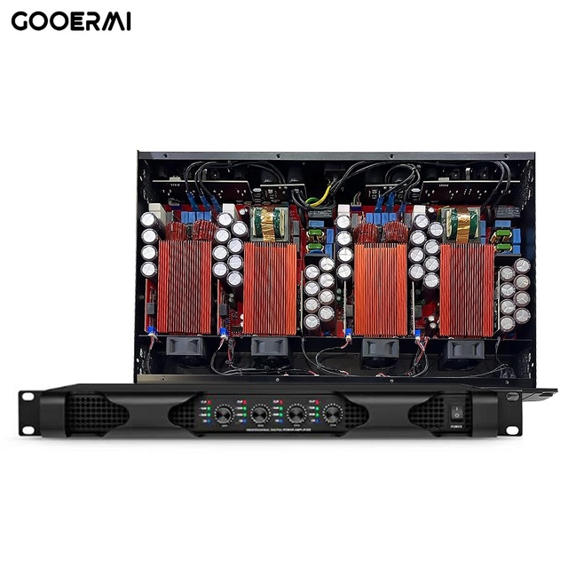 MIA-DE1300 High Quality 4*2000W*4Ω Amplifier Professional Digital Amplifier 4 Channel Power Amplifier Stereo Sound System