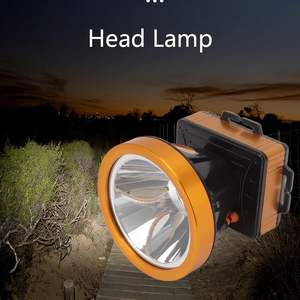 Linterna Frontal LED Recargable de Iones de Litio, Súper Brillante, IP65 Impermeable, Ajustable, para Caza y Pesca Nocturna - Product Image 2