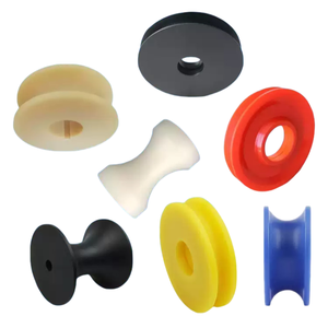Rouleau en nylon personnalisable <span class=keywords><strong>Poulie</strong></span> à rainure en U pour courroie <span class=keywords><strong>Poulie</strong></span> de guidage de câble métallique en plastique Acier Aluminium Matériaux OEM pris en charge - Product Image 6