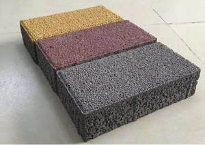Các nhà sản xuất bán autoclaved xốp pervious bê tông vỉa hè gạch giá rẻ firebricks làm bằng xi măng - Product Image 2