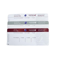 Approvisionnement d'usine en gros Chine pas cher papier billet d'avion impression carte d'embarquement