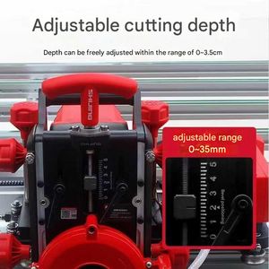 Máy cắt gạch điện tự động, thiết bị tạo cạnh vát 45 độ, dụng cụ cắt đá tấm, máy móc chế biến đá - Product Image 5