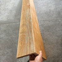 Foshan Offre Spéciale haute qualité personnaliser poutre de plafond en PU et plat comme du bois véritable texture lisse extérieur et intérieur
