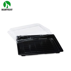 收获取出一次性塑料印刷寿司食品容器 - Product Image 1