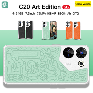 Ponsel cerdas <span class=keywords><strong>Android</strong></span> Level pemula, ponsel pintar dengan kamera <span class=keywords><strong>4</strong></span> + 64GB LTE 108MP, resolusi layar HD CDMA seluler - Product Image 2