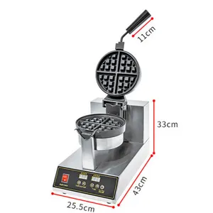 Hot Selling Product Factory Direct Price Fashion Deep Cooking Plates Detachable Maker Waffle