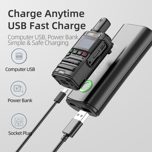 Ksun CT16 xách tay cầm tay Walkie Talkie <span class=keywords><strong>4</strong></span> gam LTE PoC Mạng PTT hai cách phát thanh 5000km Thông tin liên lạc - Product Image 4