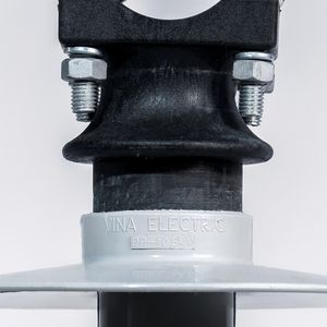 Vina Électrique Haute Tension 40.5kV Matériaux D'isolation Éléments Creux Polymère Silicone Caoutchouc Vertical Porcelaine Isolateur - Product Image 3