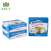 Caja de Regalo para Panettone con Asa de Cartón, Laminación Brillante o Mate, Grabado en Relieve y Papel Dorado