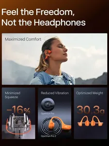 Pour SHOKZ OpenRun <span class=keywords><strong>Pro</strong></span> 2 casque de Sport à oreille ouverte Conduction osseuse résistant à la sueur 30ft pour indicateur de batterie LED Bluetooth - Product Image 4
