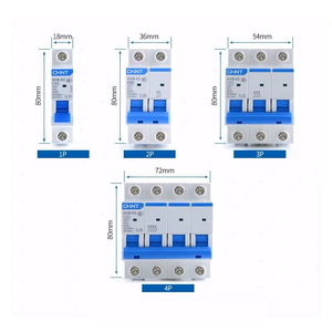 Mcb выключатели DZ47 серии 10 ампер 1P 16A 20A 25A 32A однополюсный 230V Высокое качество Mcb цена миниатюрный выключатель - Product Image 5