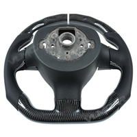 Volant de voiture en fibre de carbone personnalisé en usine pour Volkswagen Golf 5 B6 MK5 GTI R, accessoire automobile