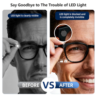 Autocollants décoratifs anti-reflets bloquant la lumière pour lunettes intelligentes Meta Ray-Ban AI