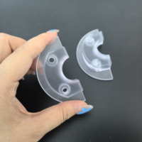 Piezas de Moldeo por Inyección de Plástico ABS/PC/Acrílico Transparentes y Personalizadas OEM con Sistema de Canalización Fría/Caliente y Servicio de Pulido