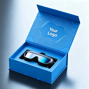 Caja de embalaje electrónica con cierre magnético para auriculares, audífonos y dispositivos inteligentes, embalaje de lujo para venta minorista. - Product Image 6