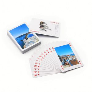 Custom Design High Quality 350Gsm Barcode Wooden Box <b>Card</b> Paper <b>Playing</b> Poker <b>Cards</b> for Party - Product Image 6