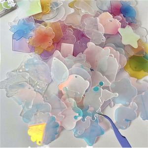 Clear Ornament Transparent Circle Acrylic <b>Sheet</b> Blank Acrylic Keychain - Product Image 2