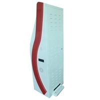 Avec lecteur de code-barres au sol tout en un personnalisé en acier 19 ''Terminal de kiosque d'ordinateur pour centre commercial