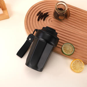 Personalizado <span class=keywords><strong>Wow</strong></span> Octogonal Coffee <span class=keywords><strong>Cup</strong></span> 316 Aço Inoxidável Vacuum Isolated Handle para Viagens Office Use Modern Business Gift <span class=keywords><strong>Cup</strong></span> - Product Image 6